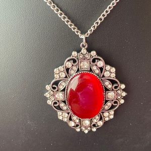 Red necklace